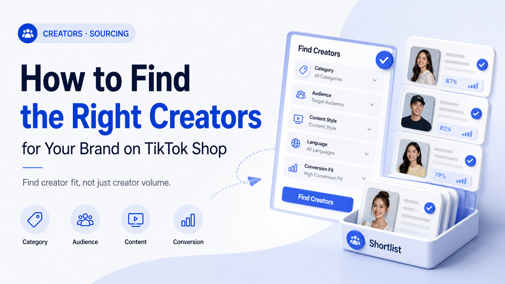 How to Find the Right Creators for Your Brand on TikTok Shop 
