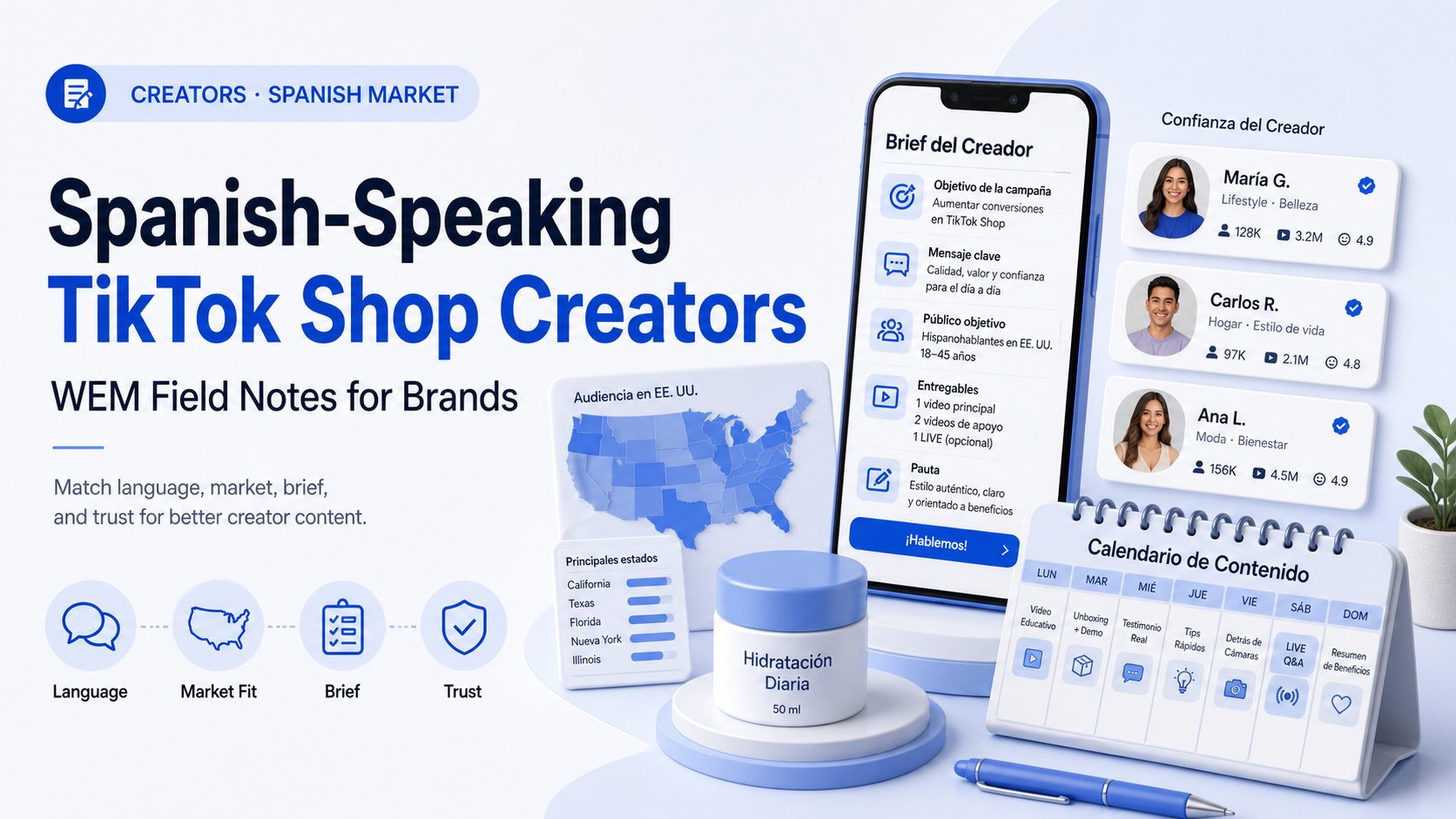 스페인어 TikTok Shop 크리에이터