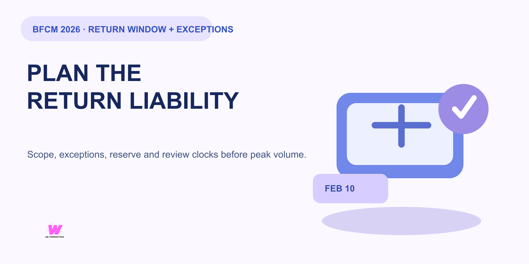TikTok Shop BFCM 2026 Holiday Returns: Plan the Liability Before November 11