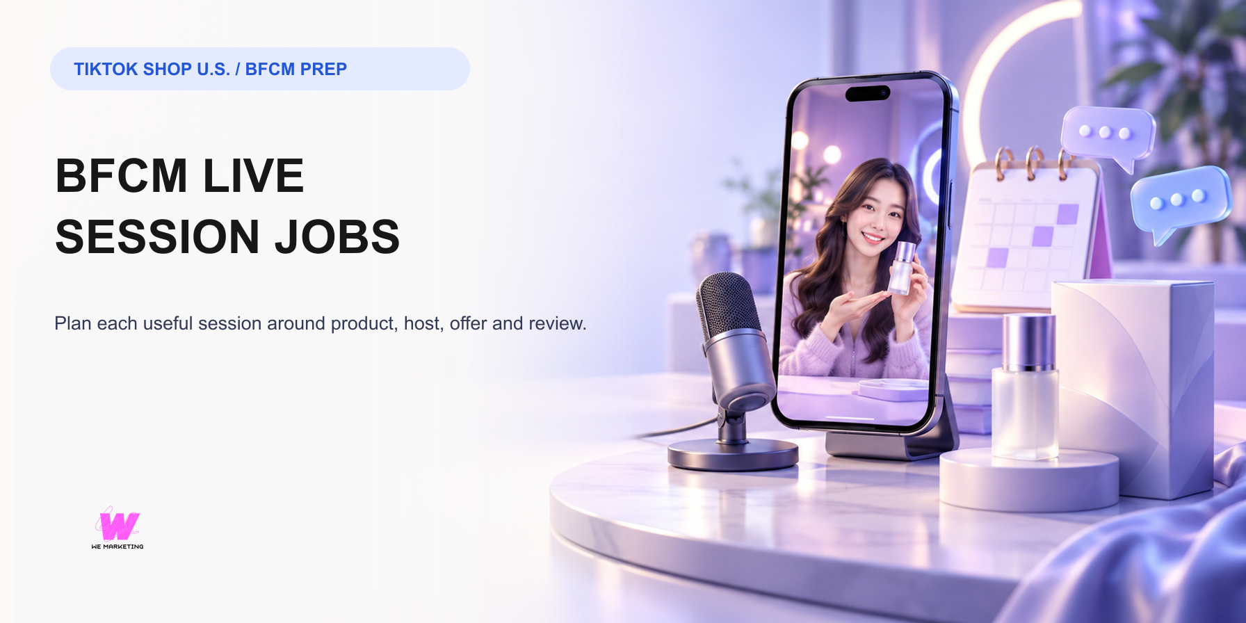 TikTok Shop BFCM LIVE Planning: Give Every Session a Job