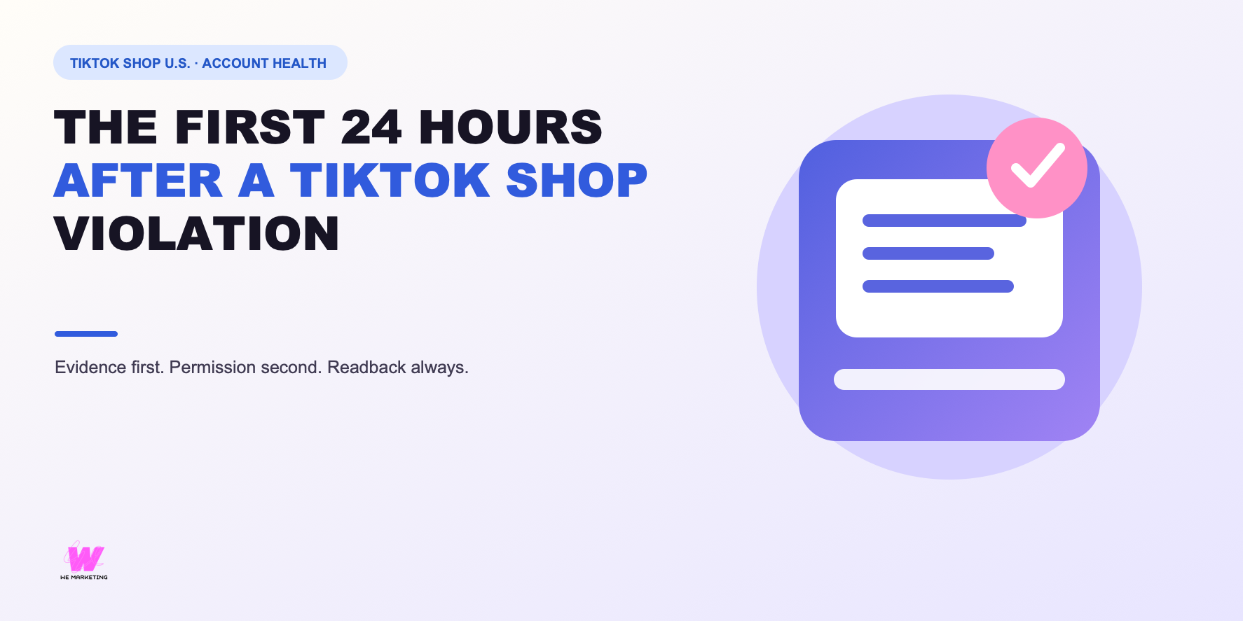 The First 24 Hours After a TikTok Shop Violation editorial cover