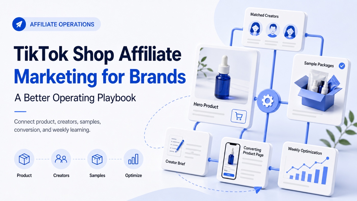브랜드 TikTok Shop 제휴 마케팅